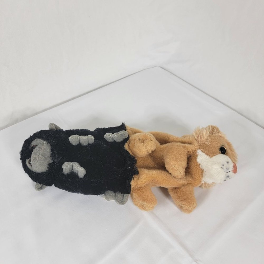 Wild Republic Switch-A-Roos 12" Boomer Gorilla & Roary Lion Combo 2 in 1 2015